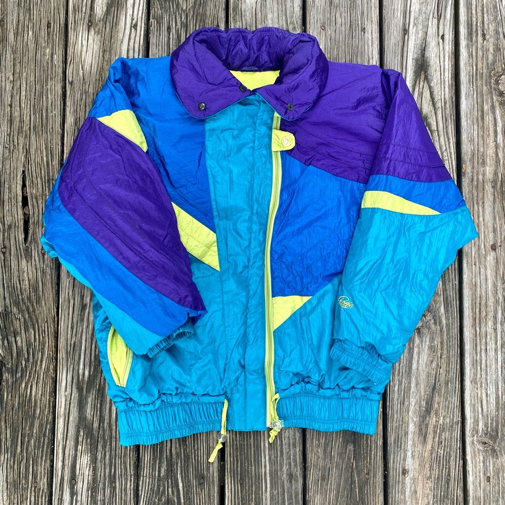 Perfect for Apres Ski Party - Vintage 1989 Roffe Ski Jacket. Made in U.S.A.🇺🇸